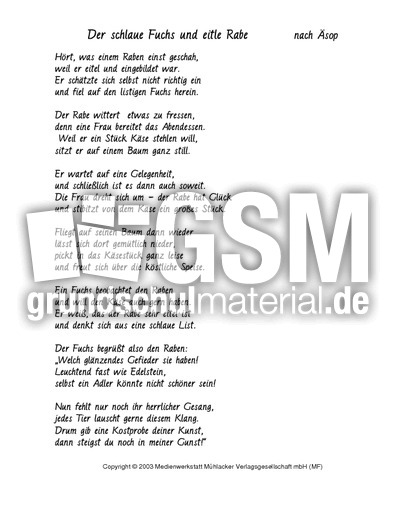 Der schlaue Fuchs und eitle Rabe.pdf